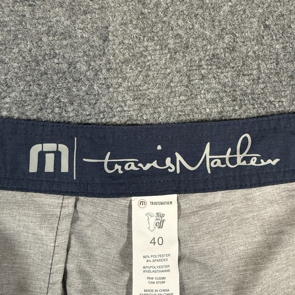 Travis Mathew Board‎ Shorts Mens 40 America Flag Beach Surf Swim Trunks Stretch - Picture 5 of 14